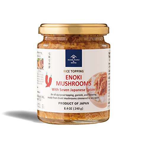 SONS] Enoki Mushrooms With Seven Japanese Spices, Multipurpose Rice