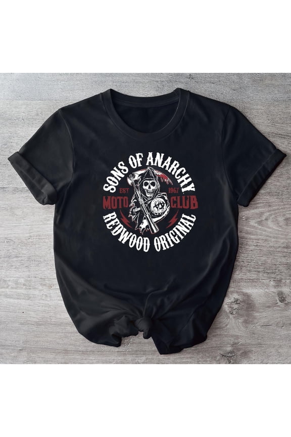 SONS OF ANARCHY - REDWOOD ORIGINAL - T-SHIRT - BRAND NEW & LICENSED 28-601-500-TH30213