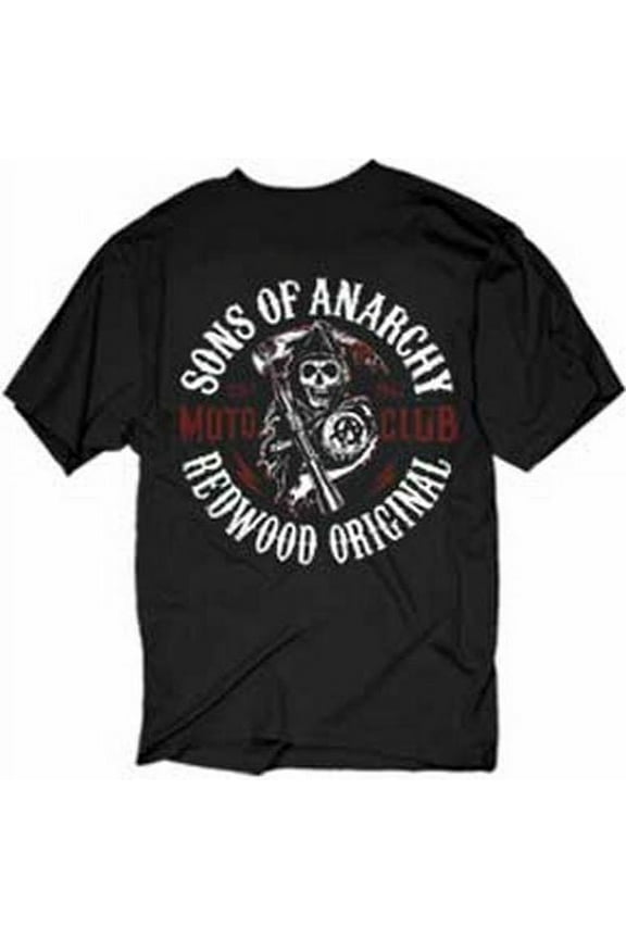 SONS OF ANARCHY - REDWOOD ORIGINAL - T-SHIRT - BRAND NEW & LICENSED 28-601-500