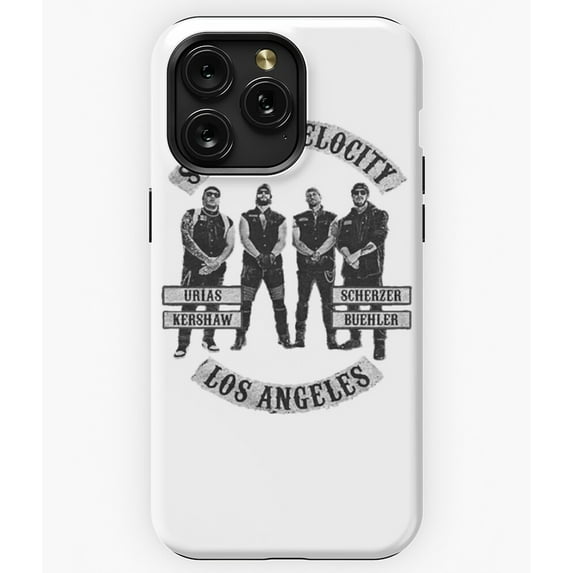 SONS OF VELOCITY MOTORCYCLE CLUB PARODY GRAPHIC A8020 Phone Case for iPhone 11 to 17 Pro Max