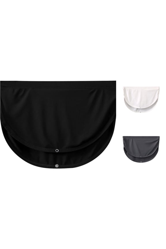 Elastic Waist Cover Up Skirts for Men Stretch Fit Minimal Cut Beach Swim Bottoms