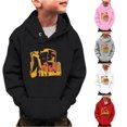 thumbnail image 1 of SONXAHE Little Boy's Excavator Print Hoodie Sweatshirt Long Sleeve Hoodies Outdoor Play Sweatshirts,Black, 1 of 8