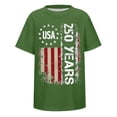 thumbnail image 1 of SONXAHE Men's Patriotic Graphic T Shirt Vintage Distressed Print Casual Everyday Short Sleeve Tee, 1 of 4