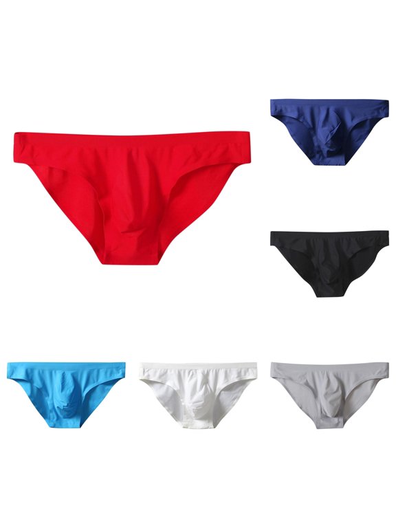 Seamless Breathable Briefs For Men Soft Smooth Daily Wear Underwear For Casual Work Summer Days