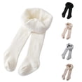 thumbnail image 1 of SONXAHE Toddler Girl's Fleece‑Lined Footed Leggings Leggings Warm Winter Bottoms, 1 of 6