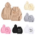 thumbnail image 1 of SONXAHE Women's Graphic-Print Oversized Hoodie Loose-Fit Beach Surf Travel Hooded Sweatshirt, 1 of 6