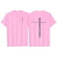 thumbnail image 1 of SONXAHE Women's Proverbs Scripture Cross Print Tee Round Neck Daily Casual Religious Faith Shirt, 1 of 2