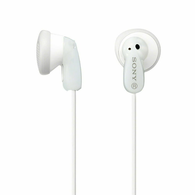 Sony MDR-E9LP Stereo Earbuds (White)