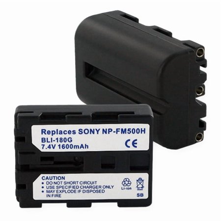 SONY NP-FM500H LI-ION 1.6Ah W/TOP GROOVE Video Battery + FREE SHIPPING