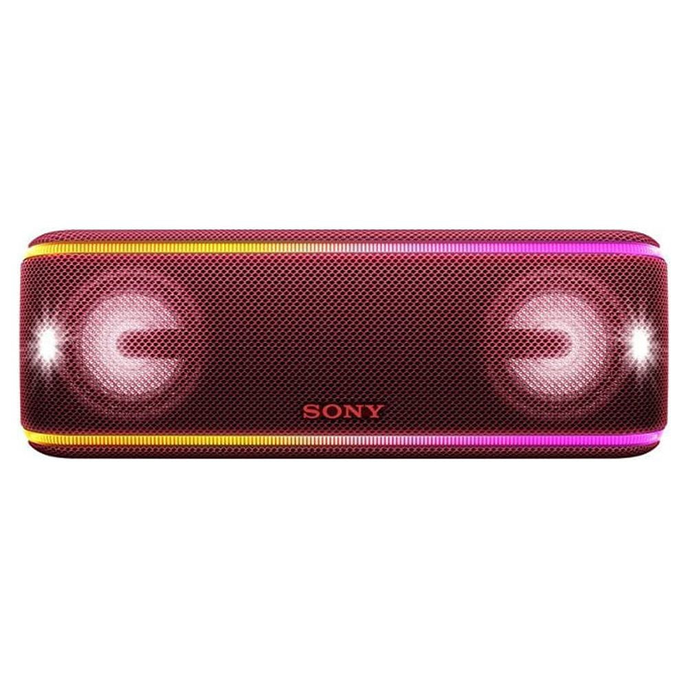 Sony SRS-XB41 Altavoz Bluetooth portátil: Altavoz inalámbrico para fiestas  con luz de línea intermitente - Audio alto para llamadas telefónicas