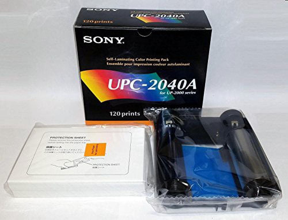 SONY UPC-2040A Paper 120 sheets UPC 2040A 2040A - For Sony printers UP-D2500, UP-D2600S, UP-2330P (4x6)