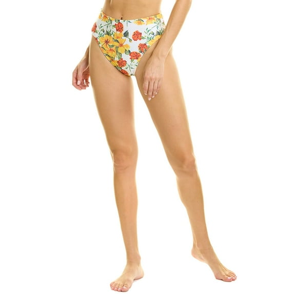 SONYA womens Zahara Bikini Bottom, 0, White