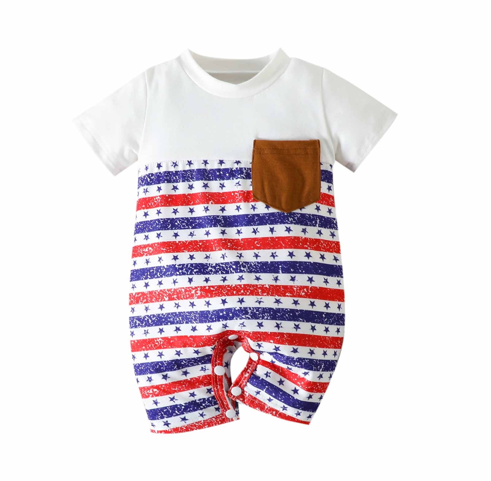 Baby Boy Bubble Arvbitana Newborn Baby Boy Girl 4th Of July Romper