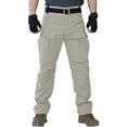 thumbnail image 1 of SOOMLON Cargo Work Pants for Men Big and Tall Cropped Pants Button Waterproof Pants Work Travel Outdoor Sport Gym Pants, 1 of 6
