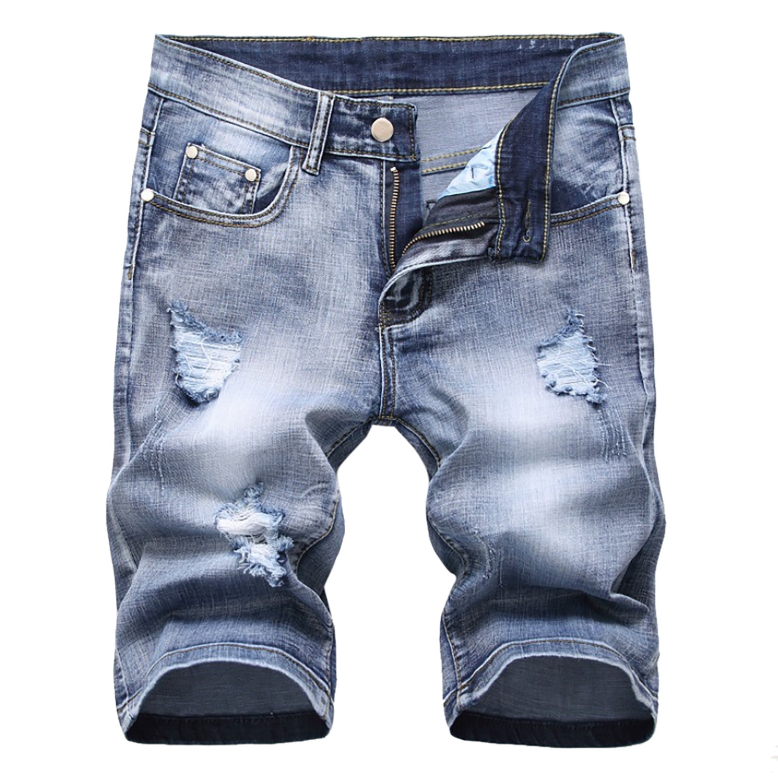 Men's Loose Fit Denim Shorts