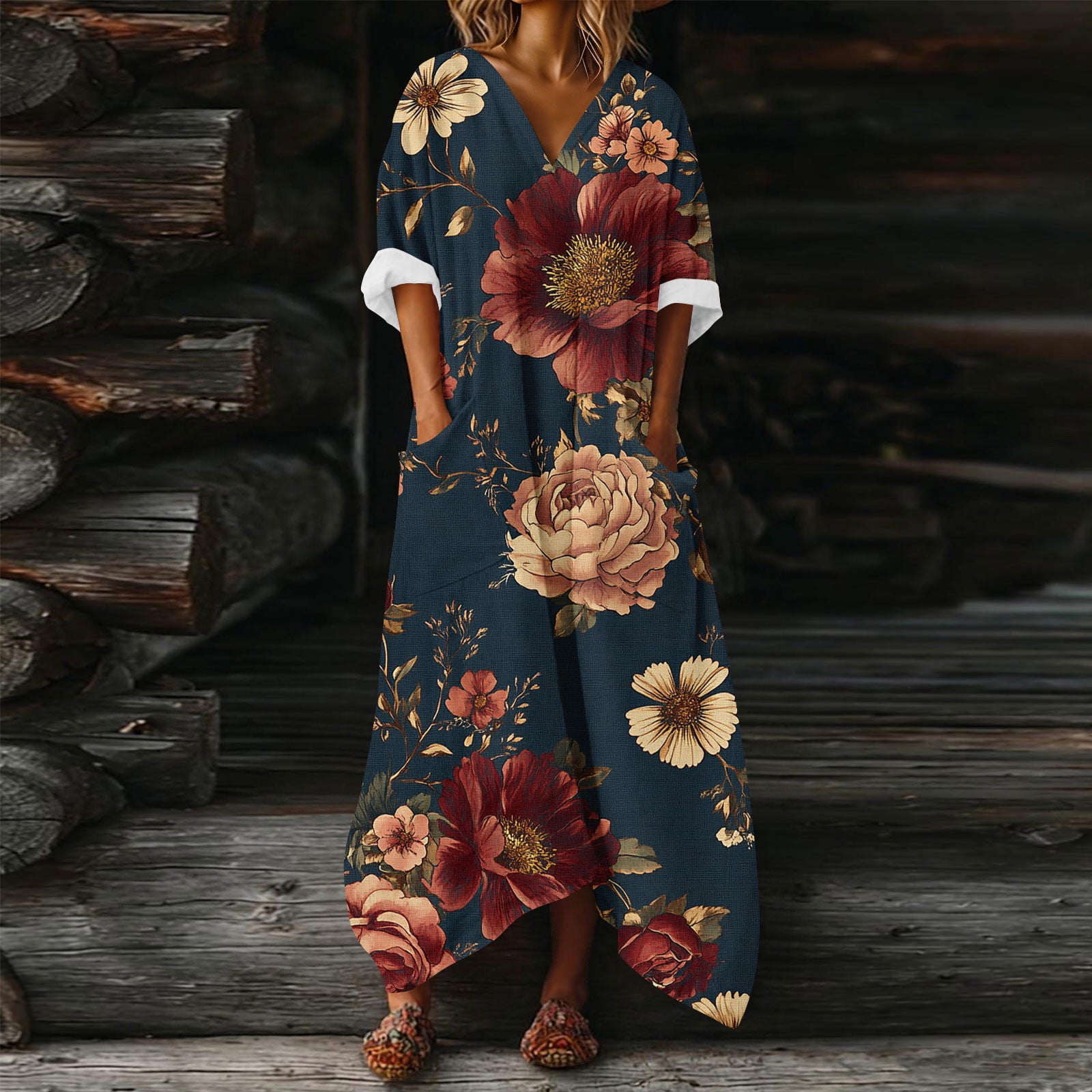 white gypsy dress RAIN PRAYER MIDI IN My Sleeping – Angel for Fashion SIZE:XXXL model:Pilar Graduation Dresses Royal Blue balloon sleeves