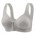 thumbnail image 1 of SOOMLON Front Closure Sports Bras for Women Wireless Bralettes Lightly Push up Everyday Bras Medium Impact Running Bras, 1 of 2