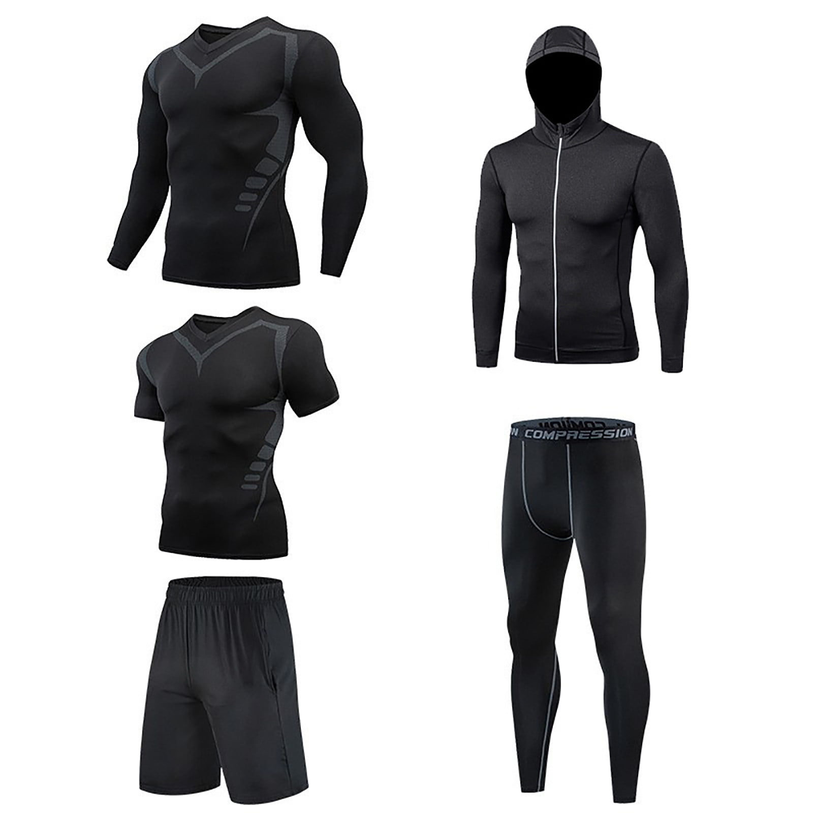 SOOMLON-Men-Workout-Suit- SOOMLON-Men-Workout-Suit-