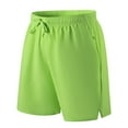 thumbnail image 1 of SOOMLON Men's Cargo Shorts Lightweight Casual Outdoor Hiking Shorts Casual Shorts Loose Straight Beach Pants Sports Pants Green M, 1 of 3