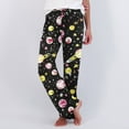 thumbnail image 1 of SOOMLON Pajama Pants Women Cozy Cute Graphic Pajama Bottoms Adult Loose Warm Winter Lounge Sleepwear Pjs Pants Stretchy Cozy Wide Leg Pants Nightwear Colorful S, 1 of 7