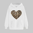 thumbnail image 1 of SOOMLON Valentines Day Hoodies Women Couple Valentines Gift Plus Size Loose Long Sleeve Round Neck Sweatshirts Tops Cute Heart Graphic Pullovers Shirts Trendy Valentines Clothes 2025 White 2XL, 1 of 5