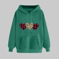 thumbnail image 1 of SOOMLON Valentines Day Hoodies for Women Couple Valentines Gift Plus Size Tunic Long Sleeve Crewneck Sweatshirts Tops Funny Love Heart Graphic Pullovers Shirts Fashion Valentines Outfits 2025, 1 of 5