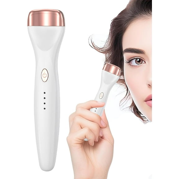 SOONEL Heated Eyelash Curler, Electric Eyelash Curler, Long-Lasting Heated for Natural Lashes-White
