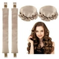 thumbnail image 1 of SOONEL Satin Heatless Hair Curler 2 Set/4 PCS, Pillow Soft Rollers with Hair Caps for All Hair Types, 1 of 6
