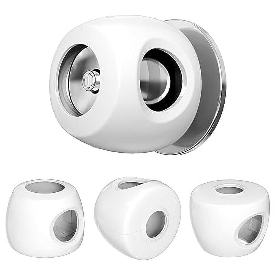 SOONHUA 4 Pack Door Knob Covers, Parent Grip Door Knob Safety Lock