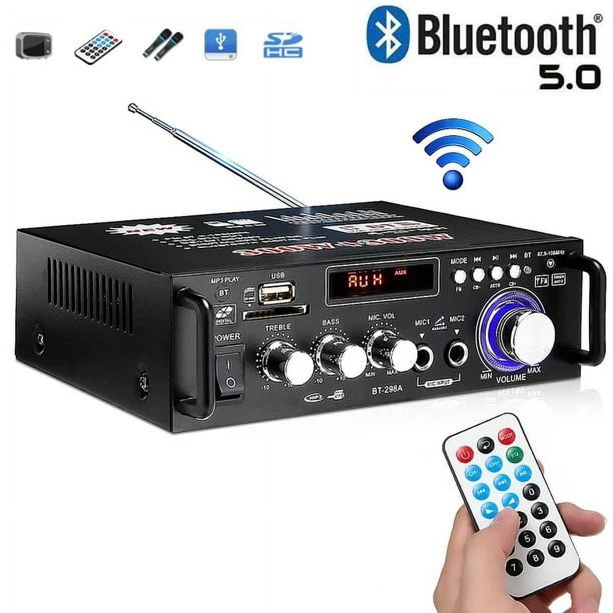 NEUFU 600W Audio Amplificateur Voiture HI FI Stéréo Subwoofer USB SD FM  Telecomande - Cdiscount TV Son Photo