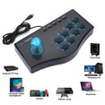 thumbnail image 1 of SOONHUA Arcade Fight Stick Joystick for PS3/Android/Computer/TV/Set-top Box/Projector, with Turbo Function USB Game Controller Joystick, 1 of 6