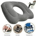 thumbnail image 1 of SOONHUA Inflatable Seat Cushion Blow up Booster Seat Hemorrhoid Pillow for Home Car Chair, 1 of 9
