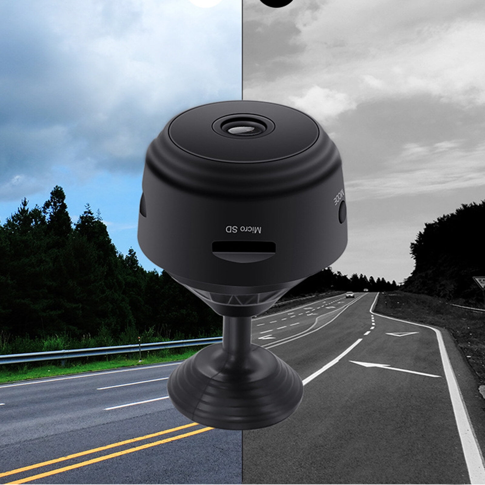 SOONHUA WiFi Camera 1080P HD Night Vision Nanny Cam Camcorder Home