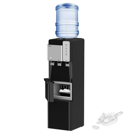 SOOPYK Water Cooler Plastic Hot, Cold & Room Temperature 5 Gallon Top Loading Water Cooler