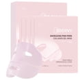 thumbnail image 1 of SOOVVY Energizing Pink Collagen Jelly Gel Mask , Overnight Face Mask for Glass Glow Skin Care ,Moisturizing Cooling Collagen Face Mask, Korean Skincare, 4ea, 1 of 11