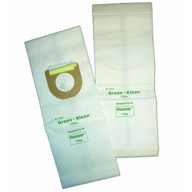 SOP Green Klean Hoover Y Micro Plus Replacement Vacuum Bags, 36 Bags (GK-HovY)