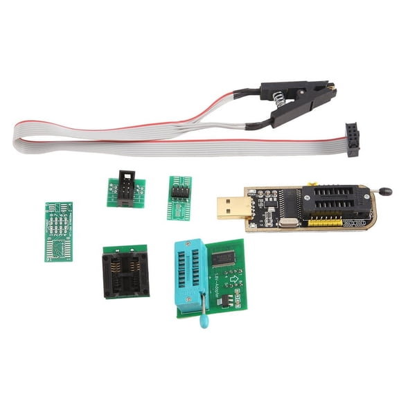 SOP8 Test Clip with CH341A with 1.8V Converter with SOP8 to DIP8 Multi-Function Burn-in Holder Set