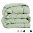 thumbnail image 1 of SOPAT All Season Down Alternative Comforter Hotel Luxury Quilted Duvet Insert Cooling Washable Hypoallergenic Reversible Quilt - King,Sage Green, 1 of 7