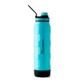 thumbnail image 1 of SOPL-OLIVEWARE Boom Buzz Water Bottle with Better Grip, 1000 ml Bottle, BPA Free & Leak Proof, For Home, Office & Gym use - Blue, 1 of 4