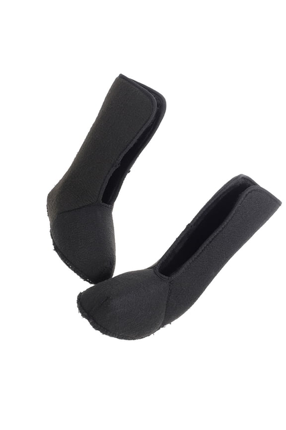 1Pair Comfortable Black Boot Liners Thick Thermal Lining for Snow Boots and Hiking