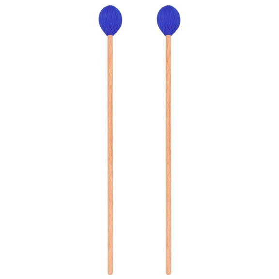 SOPOTUTU 1 Pair Wool Acrylic Marimba Mallet for Professionals 16.5x1.4x1.4in