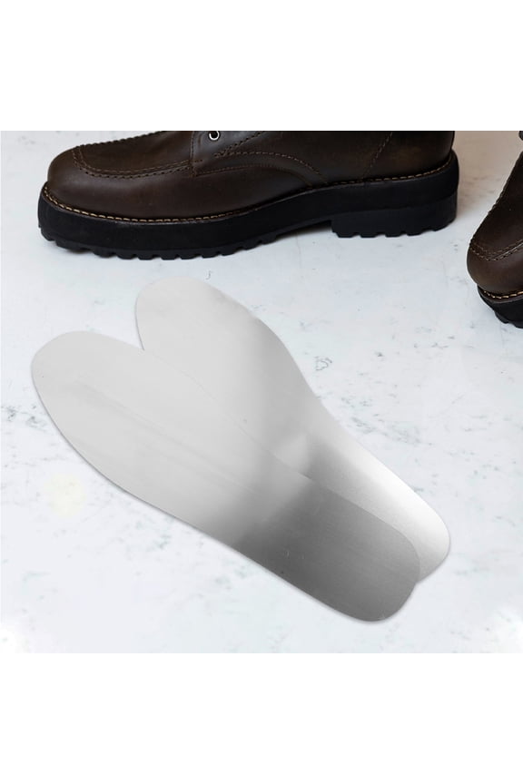 Metal Anti-Puncture Insoles for Mens Work Boots, Safety Protective Footwear Inserts for Heavy Duty Use