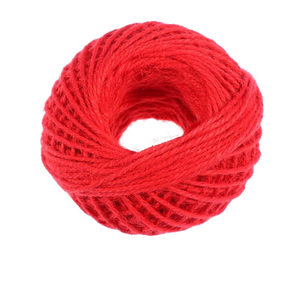 SOPOTUTU Red Colored Rope Made of Quality Material for Crafts Sewing and Household Use