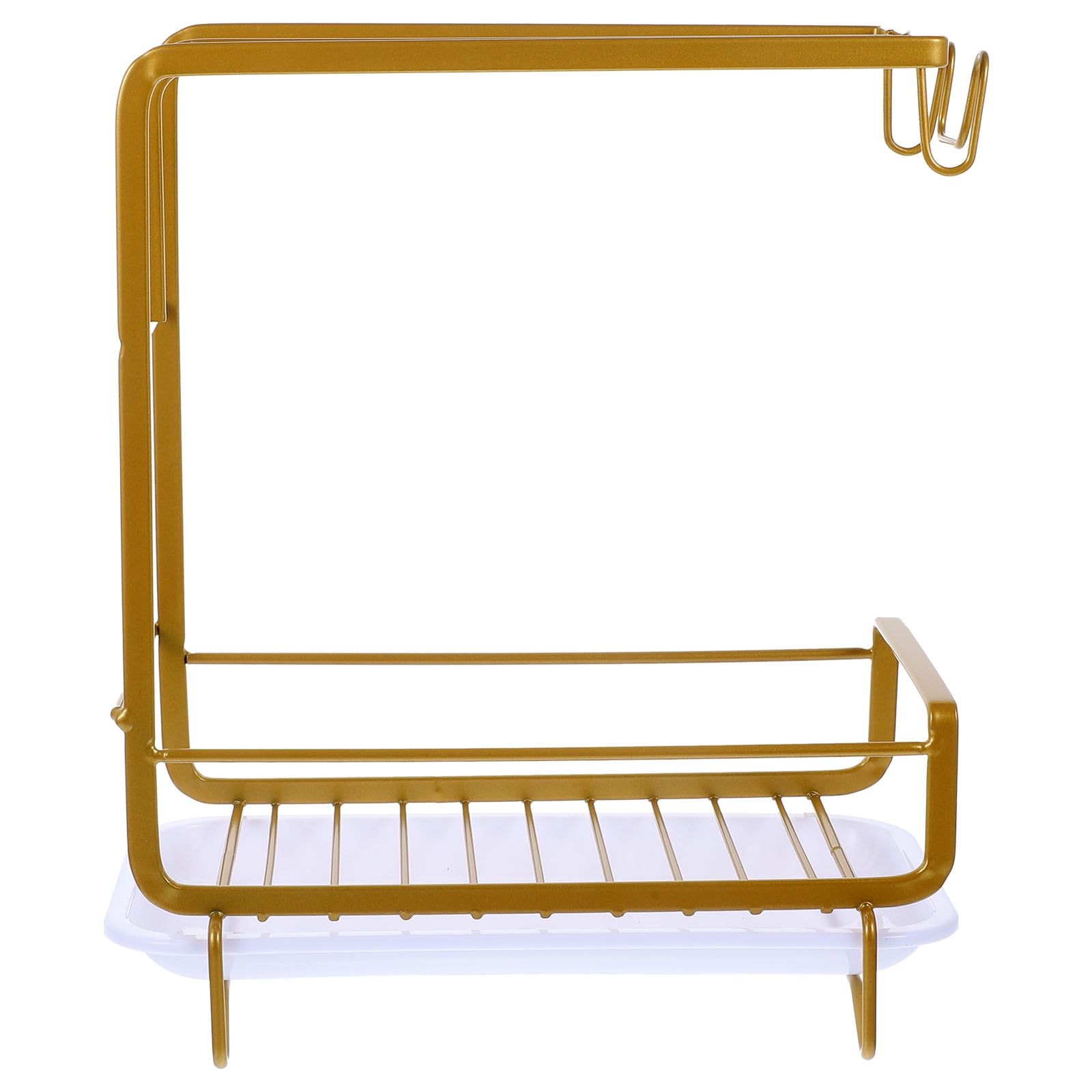 SOPOTUTU 1 Set Golden Kitchen Sponge Storage Rack Space Saving Design ...