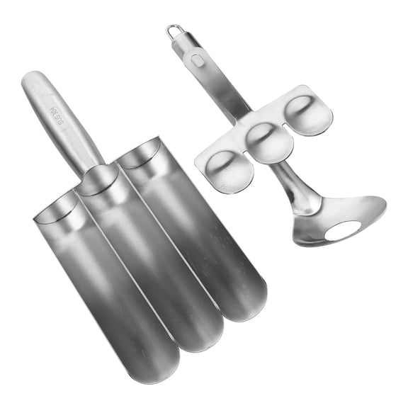 SOPOTUTU Rice Ball Making Meat Ball Maker Stainless Steel 1 Set Kitchen Utensil