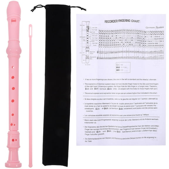 SOPOTUTU Soprano Recorder Flute Lightweight Musical Instrument for Beginners and Teens with Easy-to-Play Design