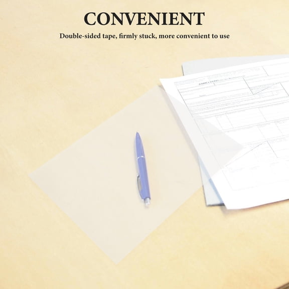 SOPOTUTU Multifunctional Transparent Double Sided Tape for Badges Name Tags and Posters