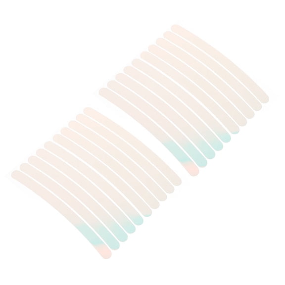 SOPOTUTU 100Pcs Multicolor Reflective Rim Stickers for Car Wheels, Custom Safety Decals for Night Driving Visibility