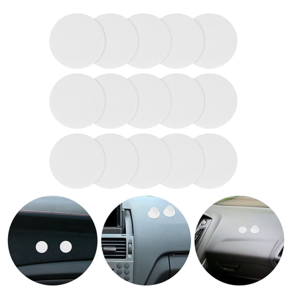 SOPOTUTU 100 Pieces Double-Sided Round Tape Circles for Strong Car Dashboard and Windshield Mounting Adhesion