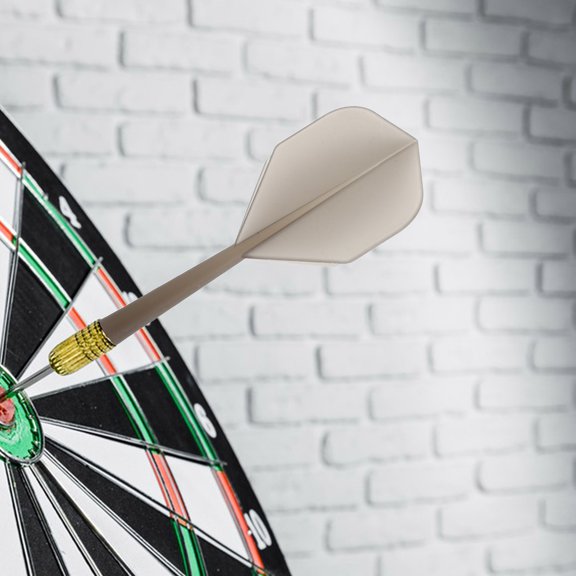 SOPOTUTU 10Pcs Portable Black Dart Fins and Shafts Set for Improved Balance and Precision Accessories